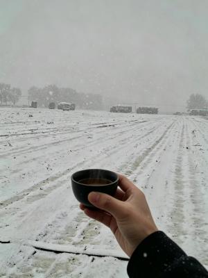 我的世界下雪了